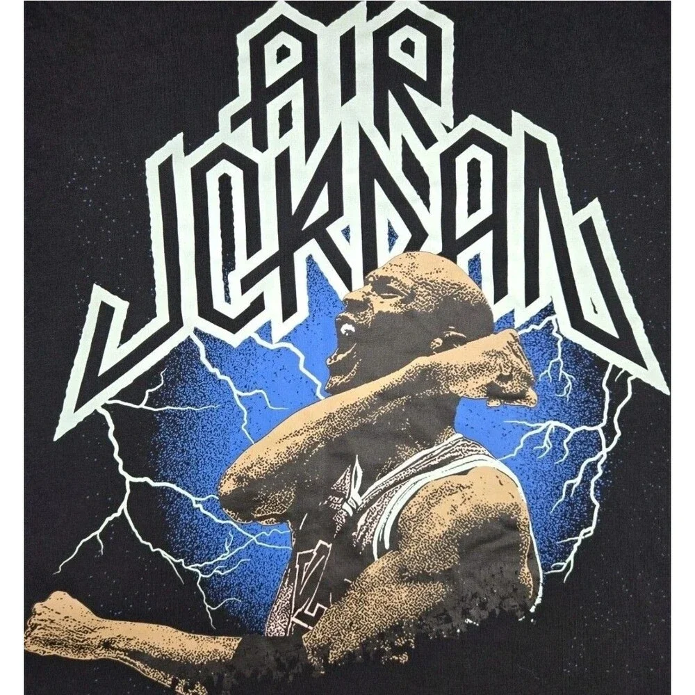 Lot of 5 Air Jordan T Shirts Mens 2 Large 3 XL Graphic Jumpman Short Sleeve
